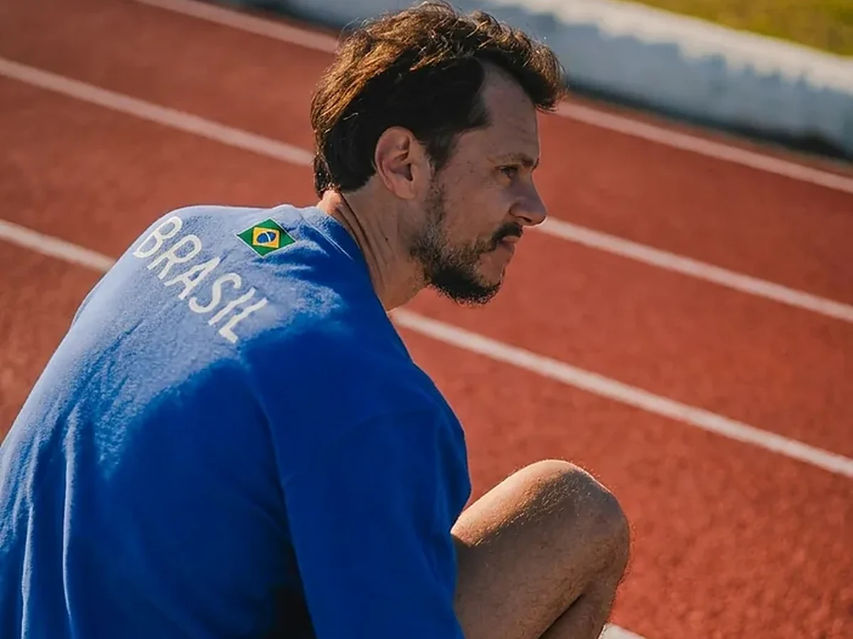 Preparação na pista